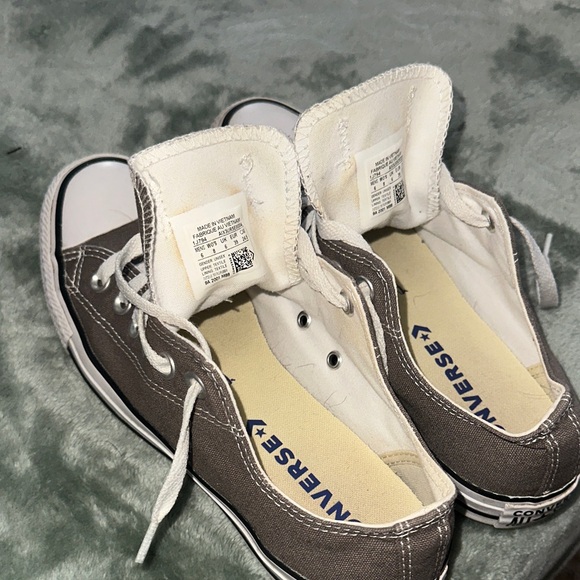 Converse Chuck Taylor All Star Low Top - Charcoal Gray Canvas - Picture 5 of 6